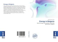 Bookcover of Energy in Bulgaria