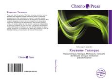 Capa do livro de Royaume Tarasque 