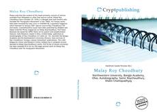 Обложка Malay Roy Choudhury