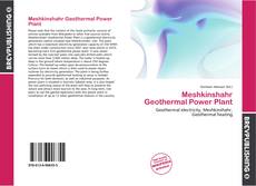 Обложка Meshkinshahr Geothermal Power Plant