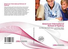 Couverture de American International School of Sydney