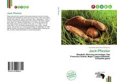 Capa do livro de Jack Pfiester 