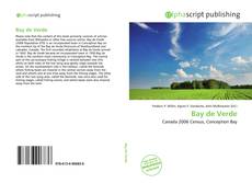 Обложка Bay de Verde