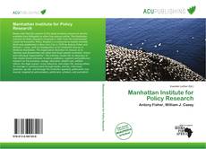 Manhattan Institute for Policy Research的封面