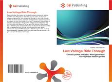 Capa do livro de Low Voltage Ride Through 