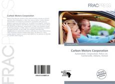 Portada del libro de Carbon Motors Corporation