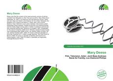 Copertina di Mary Deese