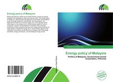Copertina di Energy policy of Malaysia