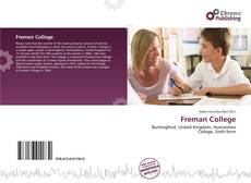 Freman College kitap kapağı