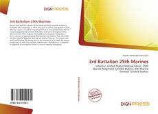 3rd Battalion 25th Marines的封面