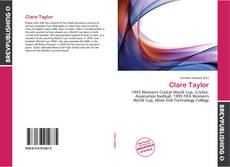 Couverture de Clare Taylor