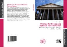 Charter for Peace and National Reconciliation kitap kapağı