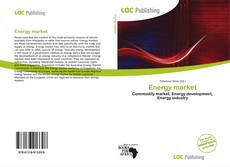 Bookcover of Energy market