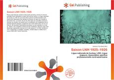 Buchcover von Saison LNH 1925–1926