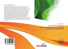 Couverture de Ivan Henderson