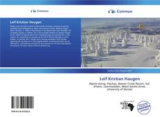 Capa do livro de Leif Kristian Haugen 