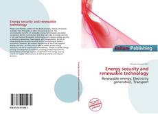 Capa do livro de Energy security and renewable technology 