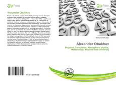 Bookcover of Alexander Obukhov