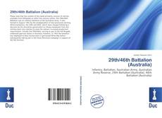 Buchcover von 29th/46th Battalion (Australia)