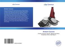 Portada del libro de Antoni Corone