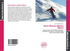 Portada del libro de Hans Olsson (Alpine Skier)