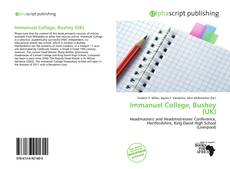 Borítókép a  Immanuel College, Bushey (UK) - hoz