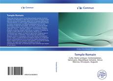 Capa do livro de Temple Romain 