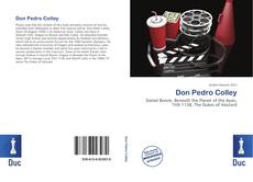 Buchcover von Don Pedro Colley