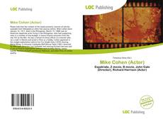 Capa do livro de Mike Cohen (Actor) 