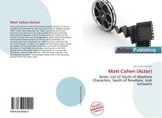 Buchcover von Matt Cohen (Actor)