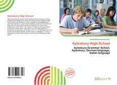 Обложка Aylesbury High School