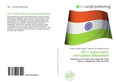 2011 Indian Anti-corruption Movement kitap kapağı