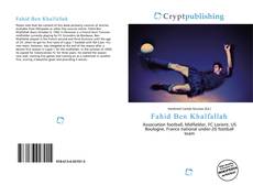 Bookcover of Fahid Ben Khalfallah