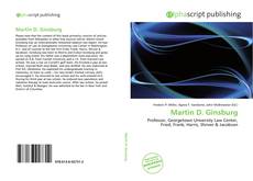 Couverture de Martin D. Ginsburg