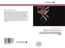 Copertina di Matt Clark (Actor)