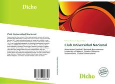 Copertina di Club Universidad Nacional