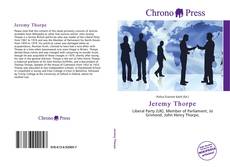 Capa do livro de Jeremy Thorpe 