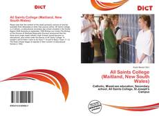 Bookcover of All Saints College (Maitland, New South Wales)