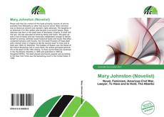 Mary Johnston (Novelist) kitap kapağı