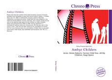 Capa do livro de Ambyr Childers 