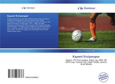 Capa do livro de Kayseri Erciyesspor 