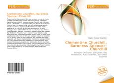 Bookcover of Clementine Churchill, Baroness Spencer-Churchill