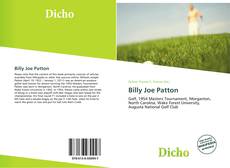 Copertina di Billy Joe Patton