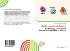 David Hendricks Bergey的封面