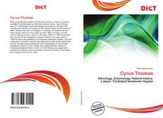 Bookcover of Cyrus Thomas