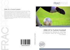 Portada del libro de 2006–07 in Turkish Football