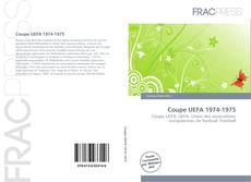 Portada del libro de Coupe UEFA 1974-1975