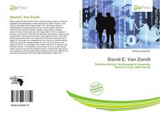 Couverture de David E. Van Zandt