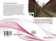 Capa do livro de Friedrich Adolf Riedesel 