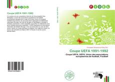 Capa do livro de Coupe UEFA 1991-1992 